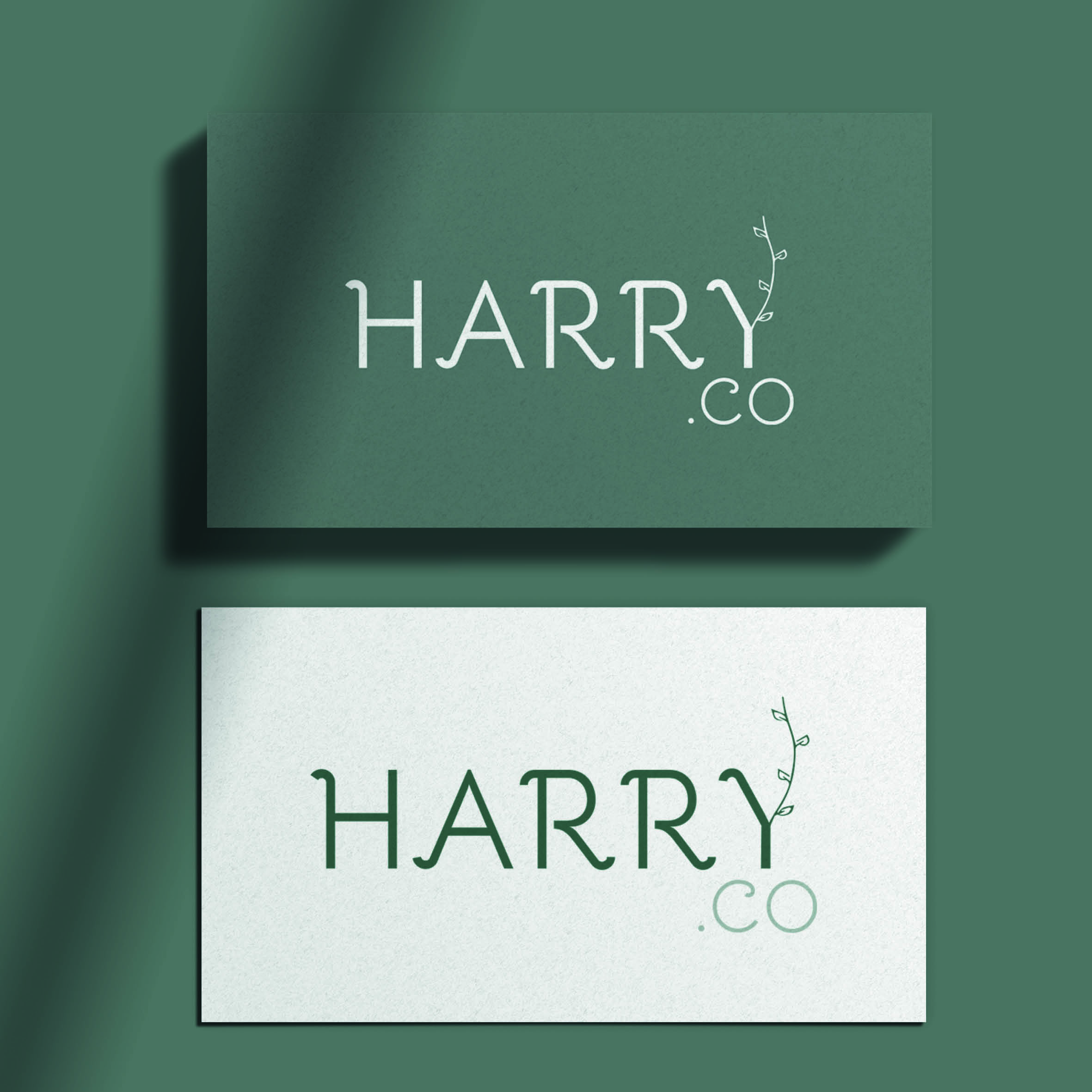 buiness card of harry.co urban farm.