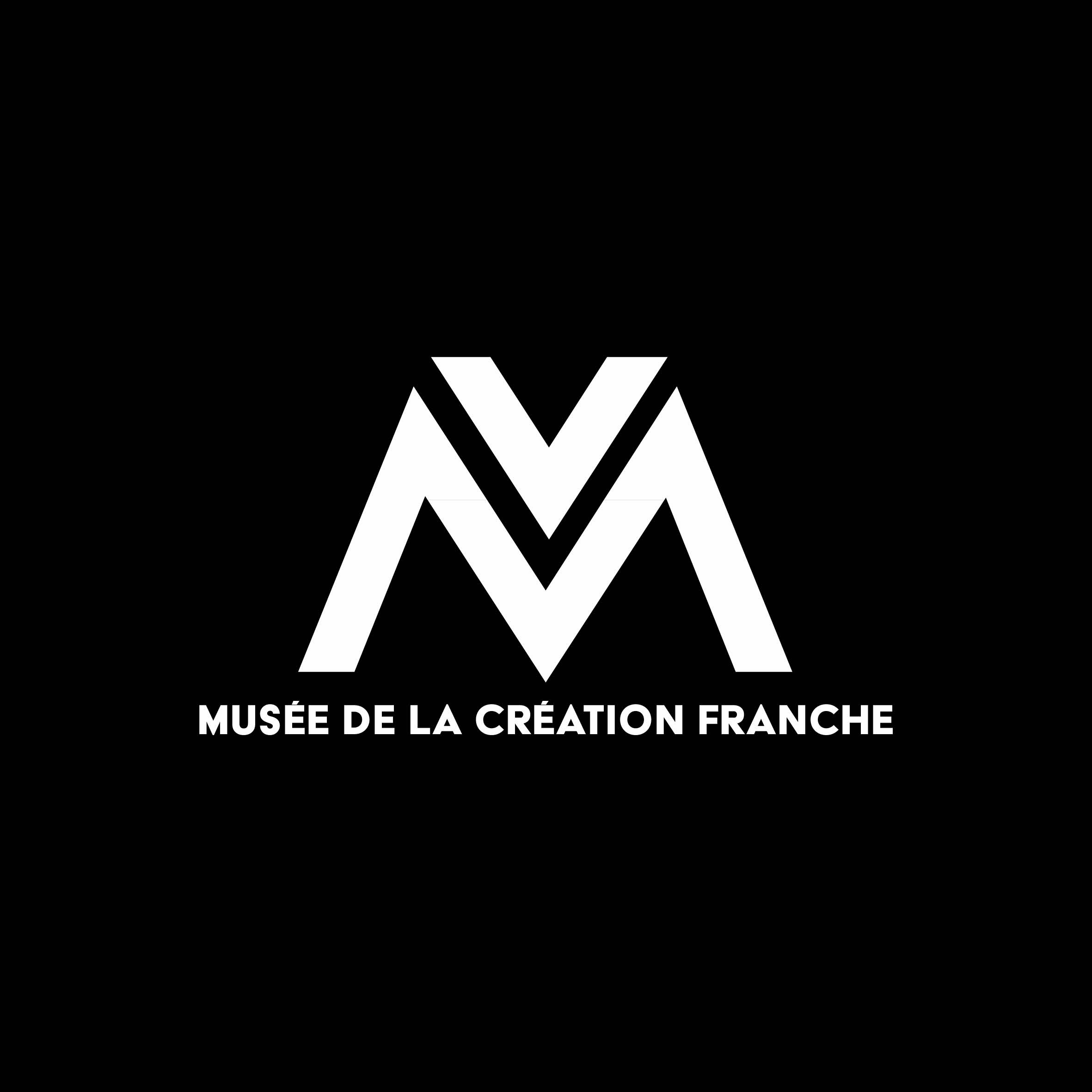 logo of the museum of création franche in bègles.