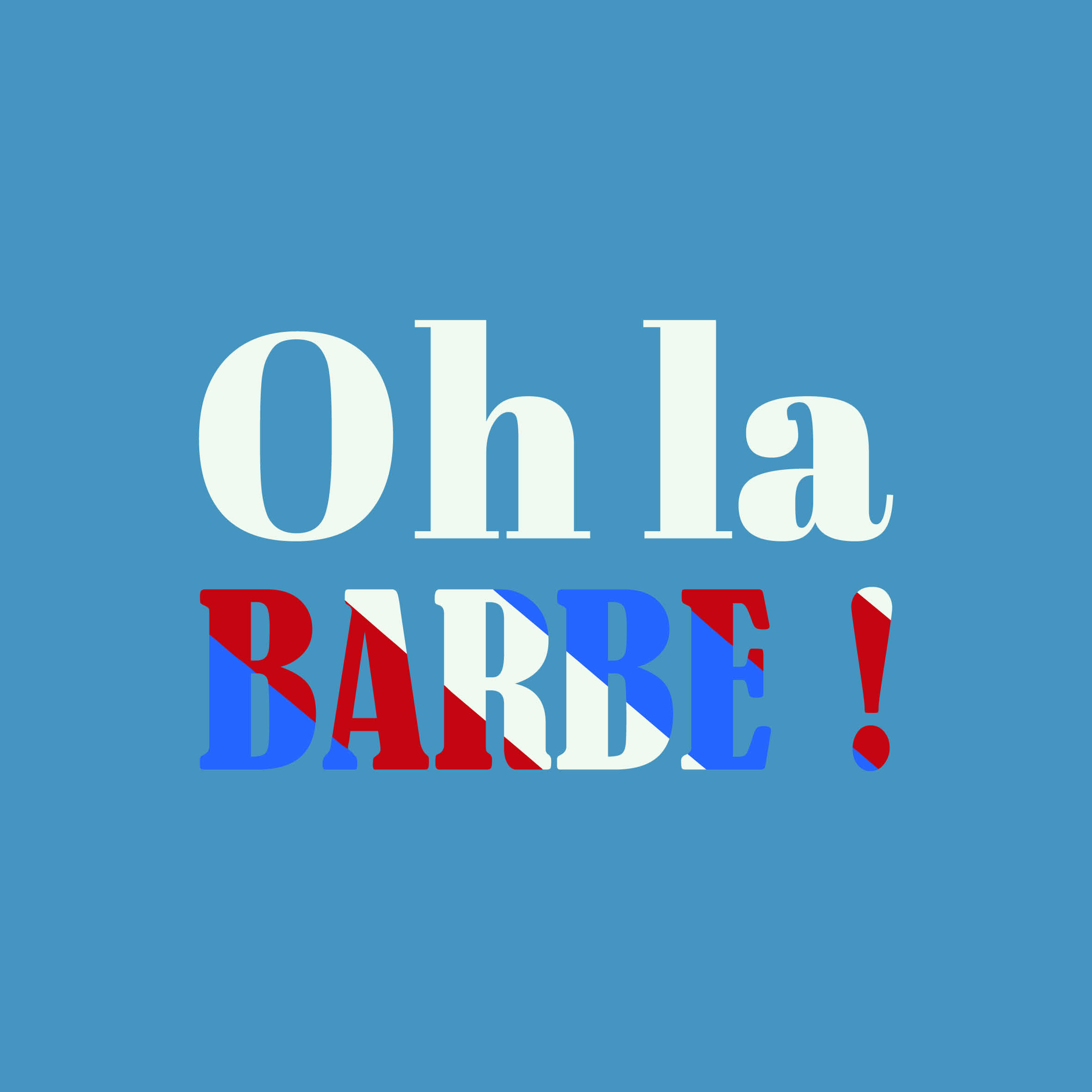 logo of cosmetic brand oh la barbe !