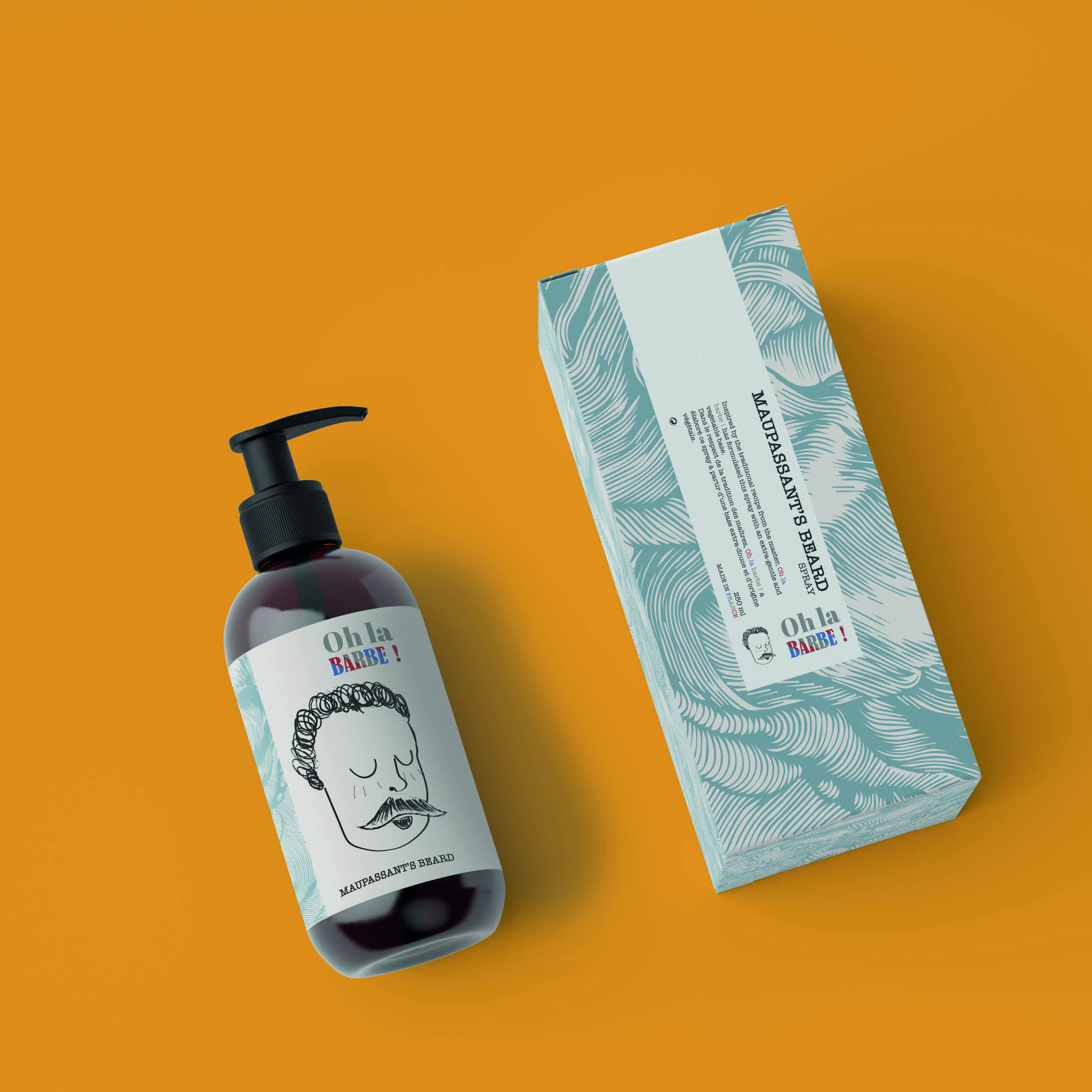 packaging of maupassant's cosmetic.