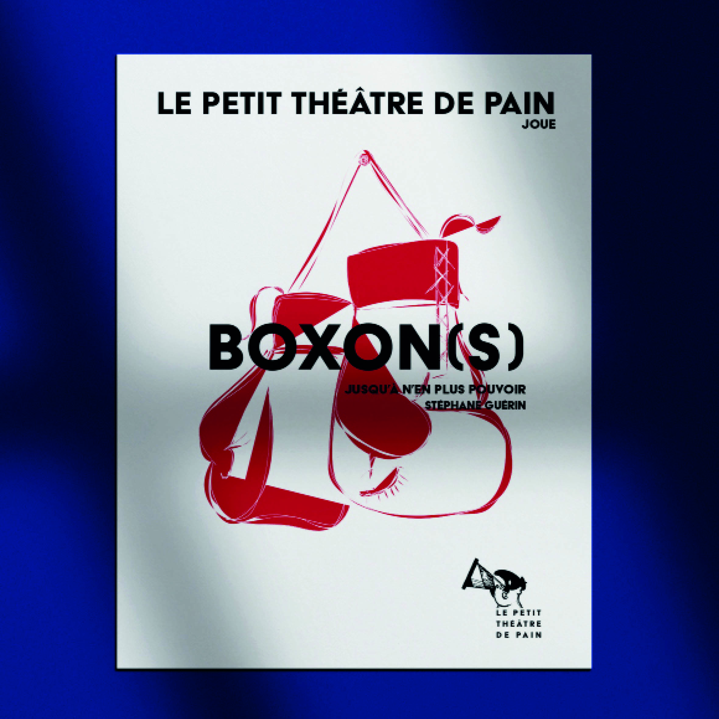 poster of the play boxons, jusqu'à n'en plus pouvoir.