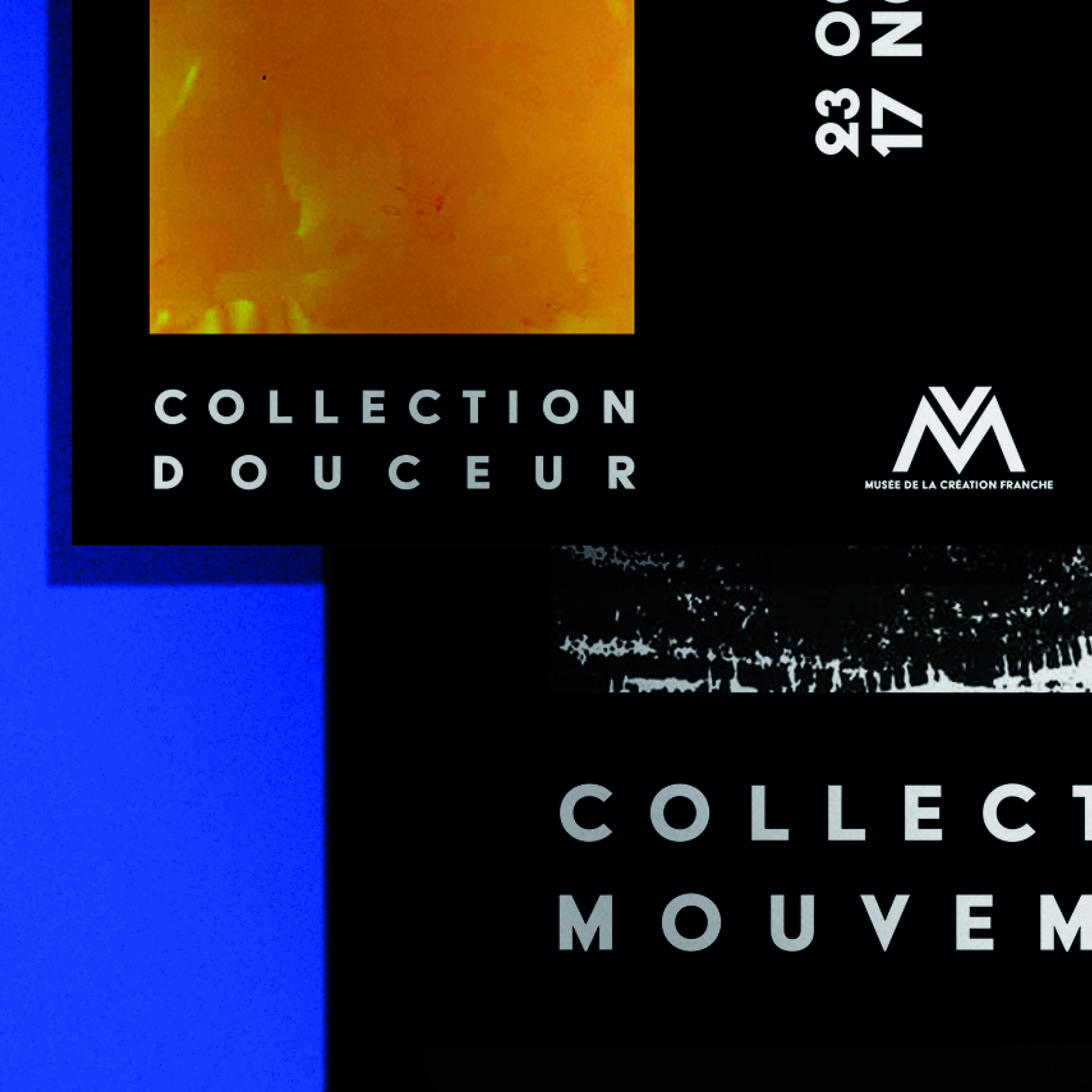 two posters of two differents collections.