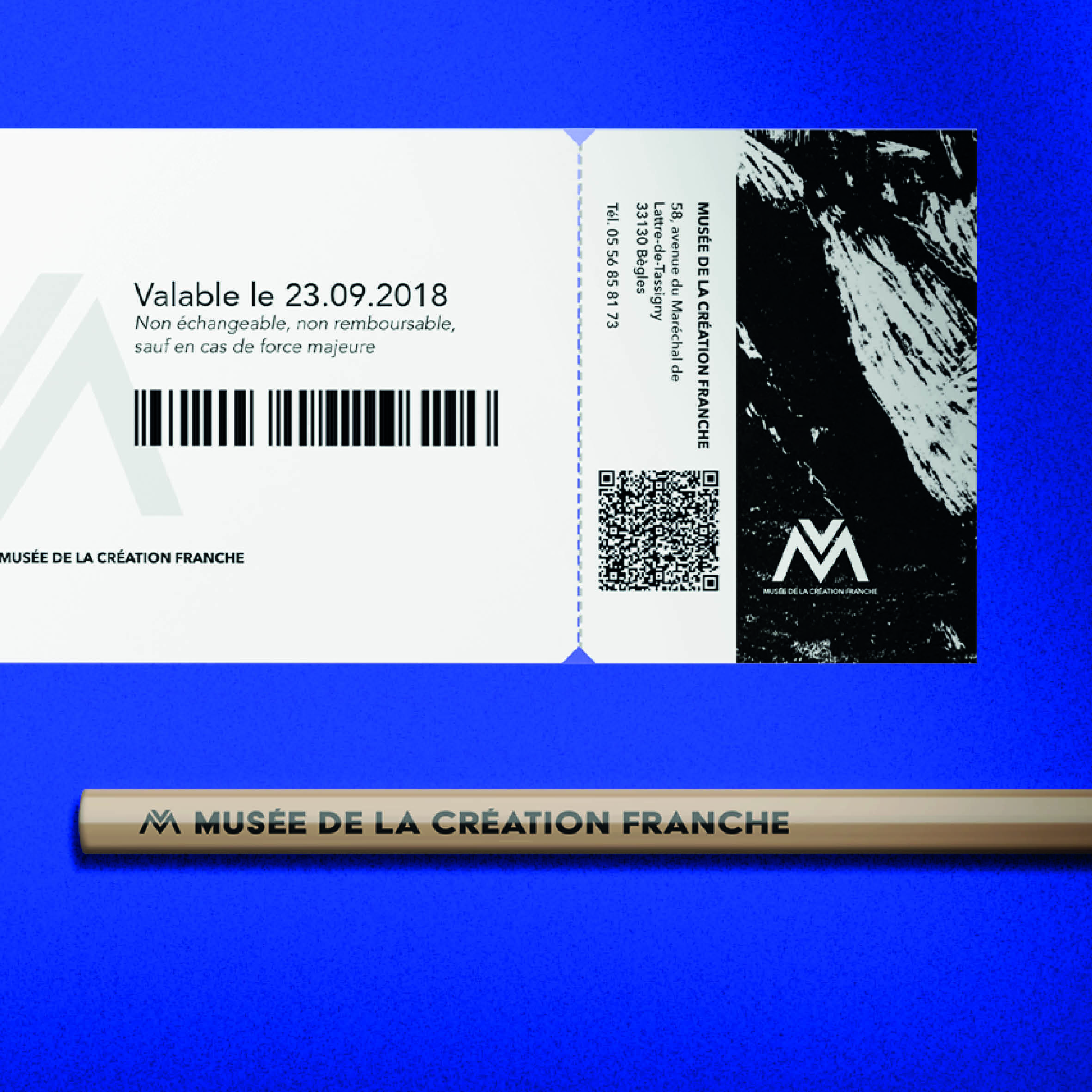 ticket of the collection mouvement.