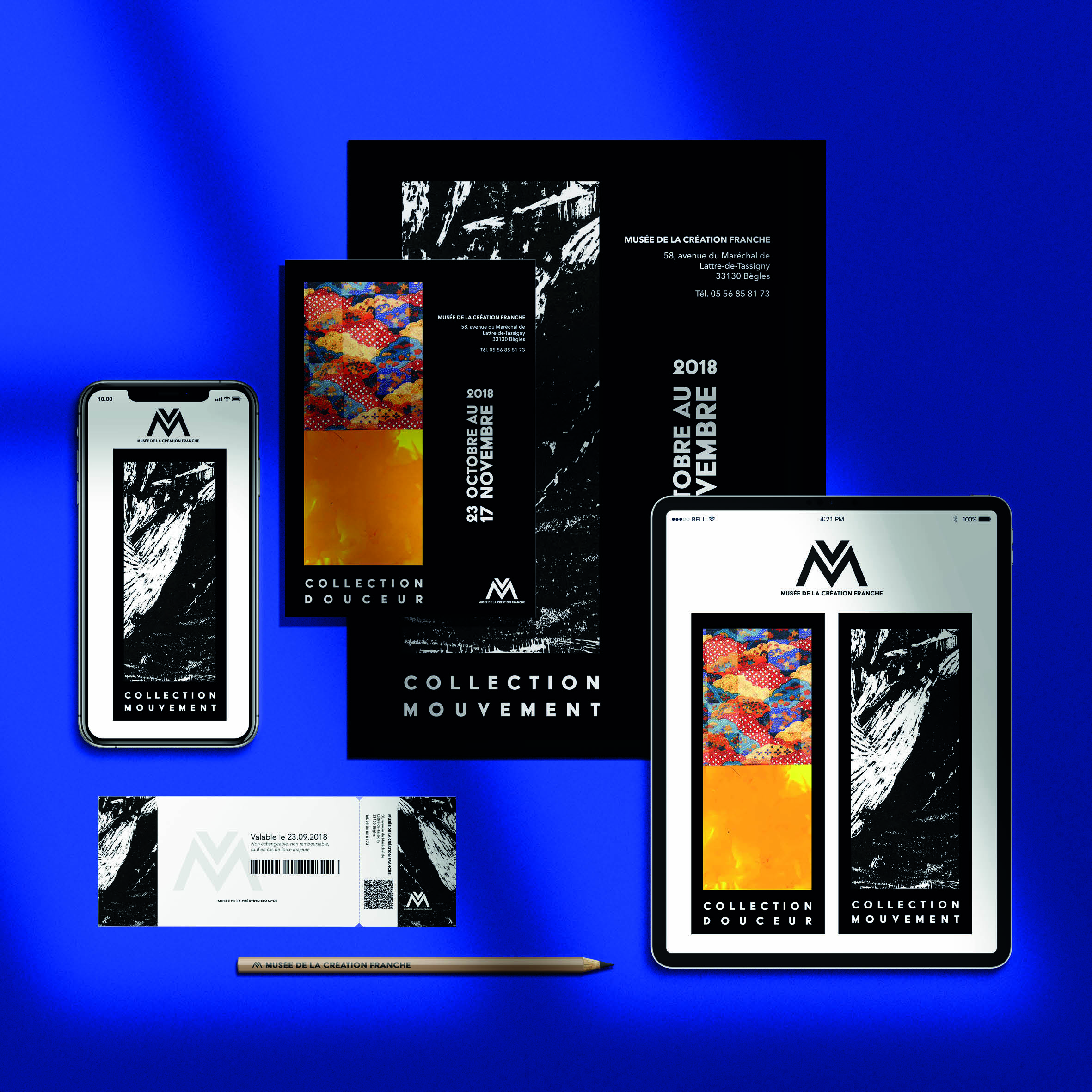 visual paper base of the museum.